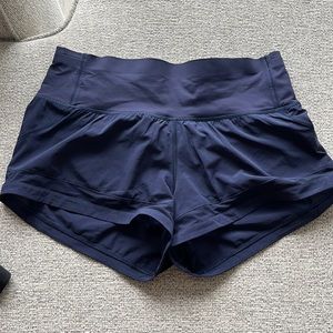Lululemon navy shorts, size 8